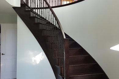 Inspiration for a timeless staircase remodel in Toronto