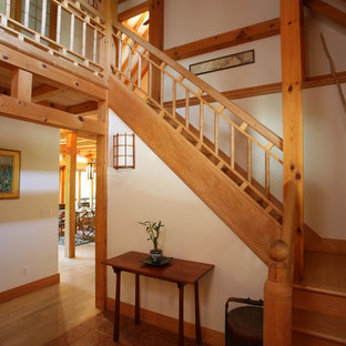 Example of a staircase design in Providence