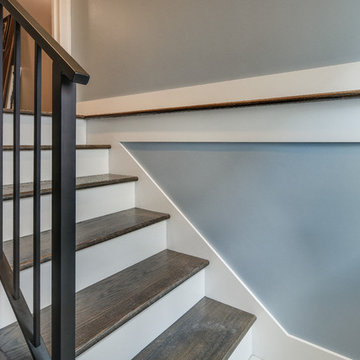East Portland stair hallway remodel