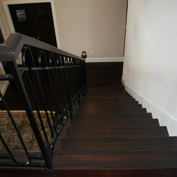 Eclectic- The 'Whale Tale' Stair Project. Stivers Residence. Melbourne FL