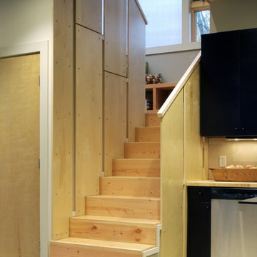Eco-Friendly Vacation Home Staircase