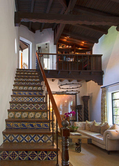 Mediterranean Staircase by Carolyn Reyes