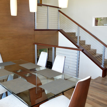 El Cajon - Midcentury Modern Kitchen & Stair Remodel