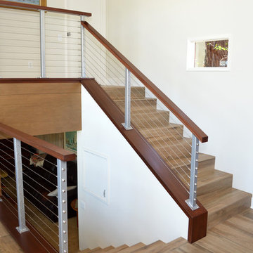 El Cajon - Midcentury Modern Kitchen & Stair Remodel