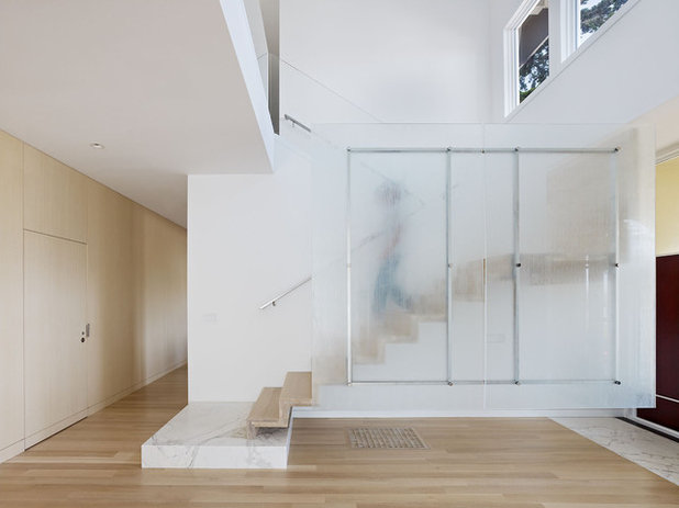Modern Staircase by Moroso Construction