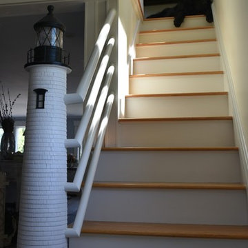 Electrified Lighthouse Newel Posts