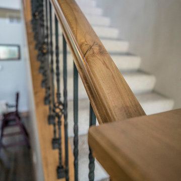 Elegantly Rustic Staircase