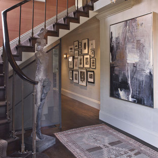 Moderne Holztreppe in San Francisco