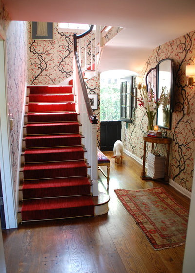 Traditional Staircase by Lisa Borgnes Giramonti