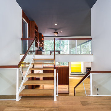 Entry Stairs - West View
