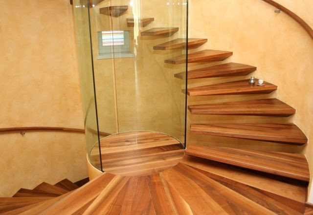 Modern Staircase by Siller Stairs
