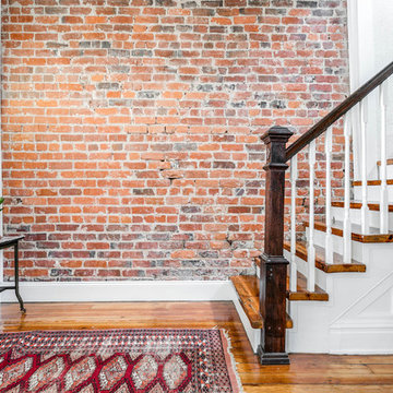 Exposed Brick Accent Wall