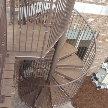 Exterior Spiral Stair
