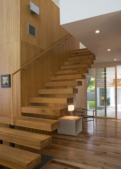 Modern Staircase by Webber + Studio, Architects