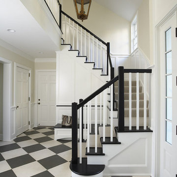 Family Entry and secondary staircase