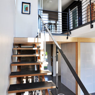 Trendy staircase photo in Seattle