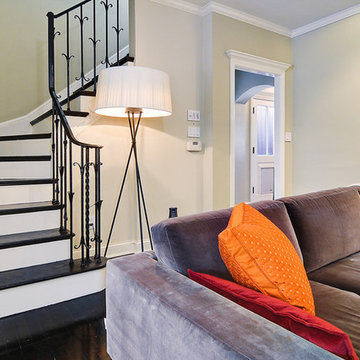 Federal Style Single Family: Staircase