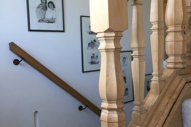 This is an example of a classic staircase in Sussex.