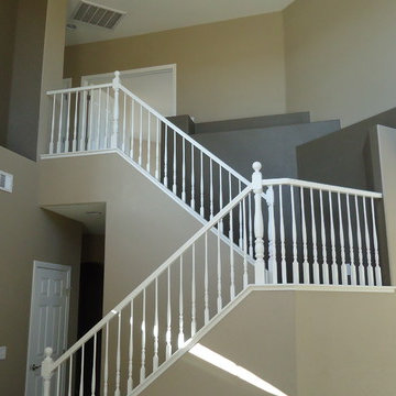 Fire damaged Home Restoration Las Vegas - Before & Afters