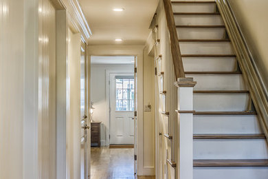 Example of a classic staircase design in Bridgeport