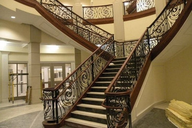 This is an example of a staircase in Cincinnati.