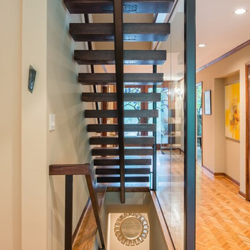 Floating Glass Stair