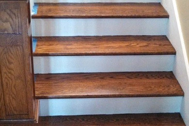 L-shaped staircase photo in Other