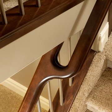 Fluent Maple Open Rise Stair