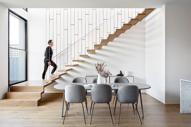 Modern Staircase by Jane Cameron Architects