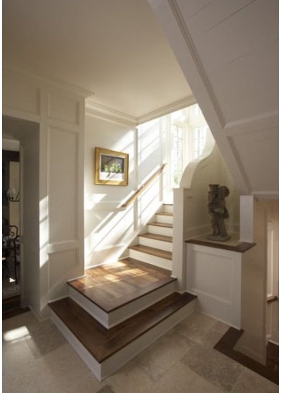 Traditional Staircase by Tracery Interiors
