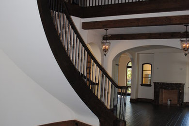 Inspiration for a timeless staircase remodel in Milwaukee