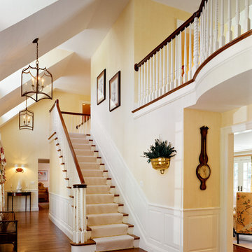 Foyer Stairway - Concord Custom Home