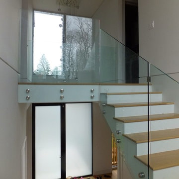 Frameless Glass Stair Rail 5
