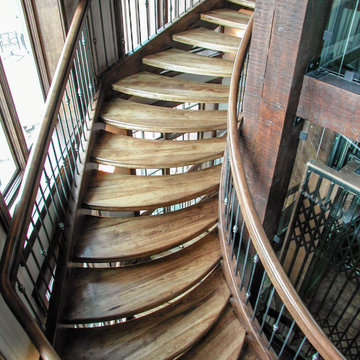 Freestanding Stacked Staircases