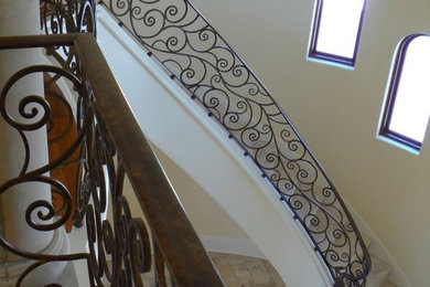 French Country Home Railing