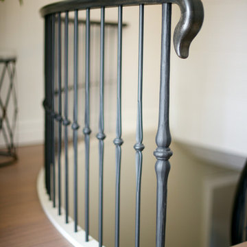 French inspired staircase
