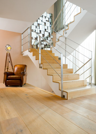 Contemporain Escalier by Fabric Space