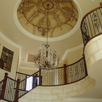 front entrance dome ceiling