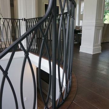 G.A. White Homes-Spiral Staircase Job