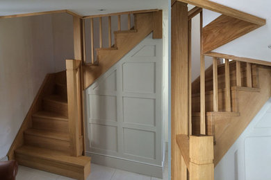 This is an example of a staircase in Hertfordshire.