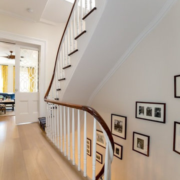 Garden Street Brownstone staircase