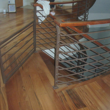 GATES: wood, over size, steel framed, single and double swing