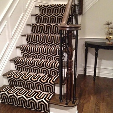 Geometric Patterned Runners