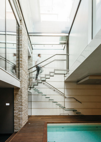 Contemporain Escalier by KTB Architecture