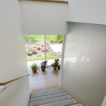 Glass Lantern Stairway
