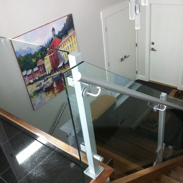 Glass Panel Staircase