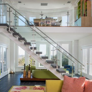 Glass Railing Staircases