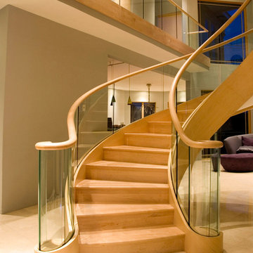 Glass Railing Staircases