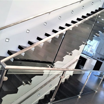 Glass Sided Staircase