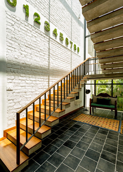 Eclectic Staircase by Shabnam Gupta